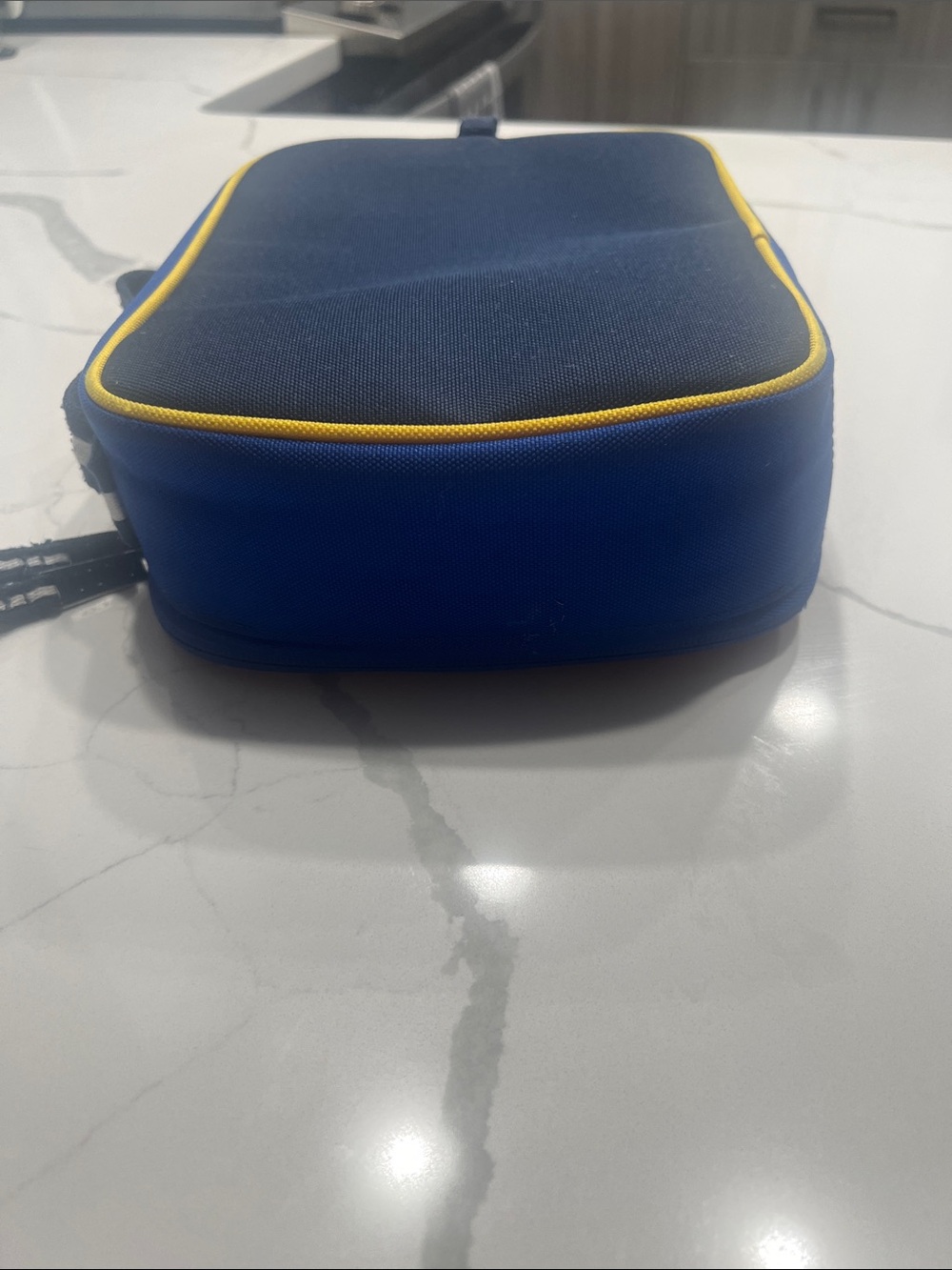 Polo by Ralph Lauren Red lunch Bag with Blue Trim - Picture 7 of 8